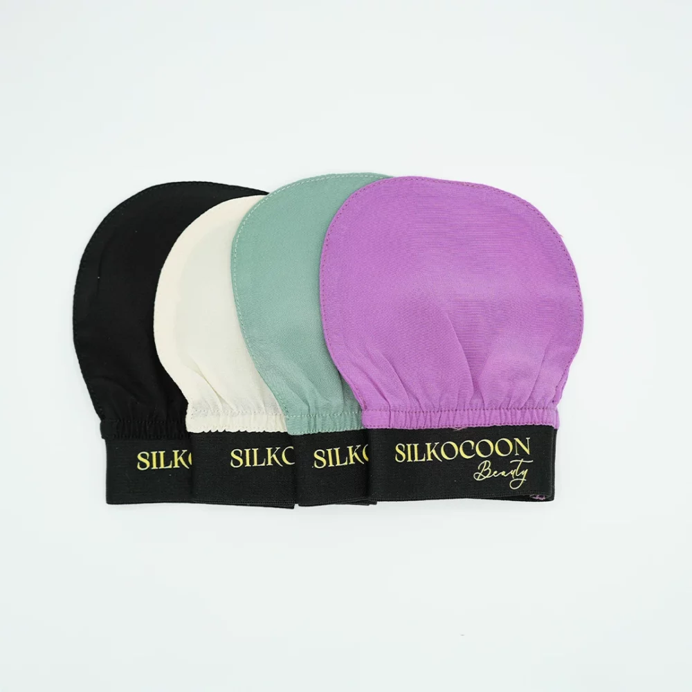 gant visage exfoliant silkocoon beauty